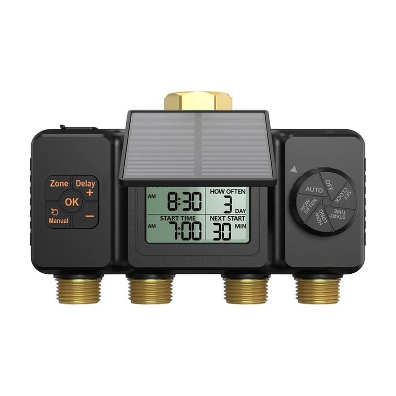 Power Zone Outdoor Timer - ABBO-BSP3/4 Compatible Solar Powered Irrigation Timer