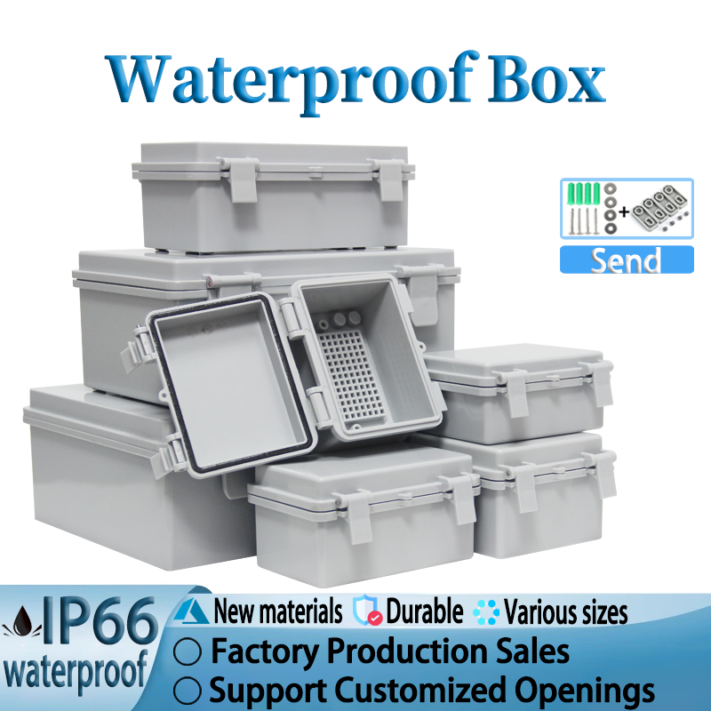 Outdoor Power Junction Box - Outdoor IP66 Abs Pc Hinged Plastic