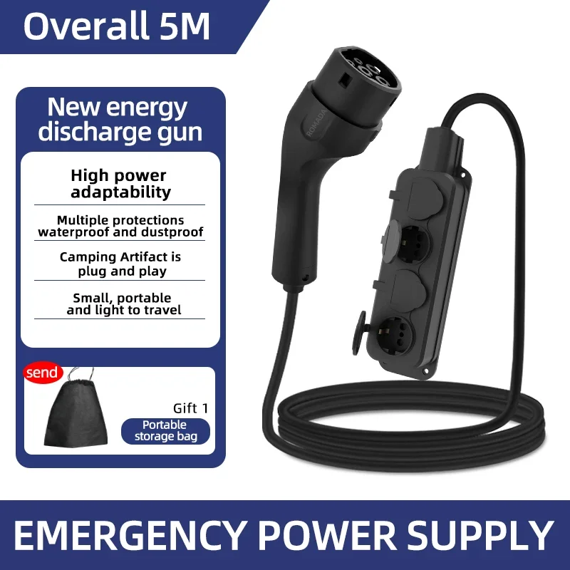 Ac Outdoor Power - Portable 16A 4KW Electric Car EV