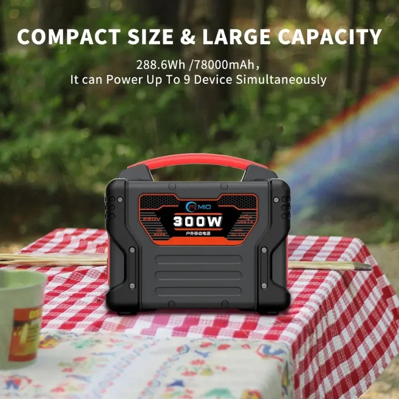 Quality Outdoor Power - Good Quality 300W Portable Power Station