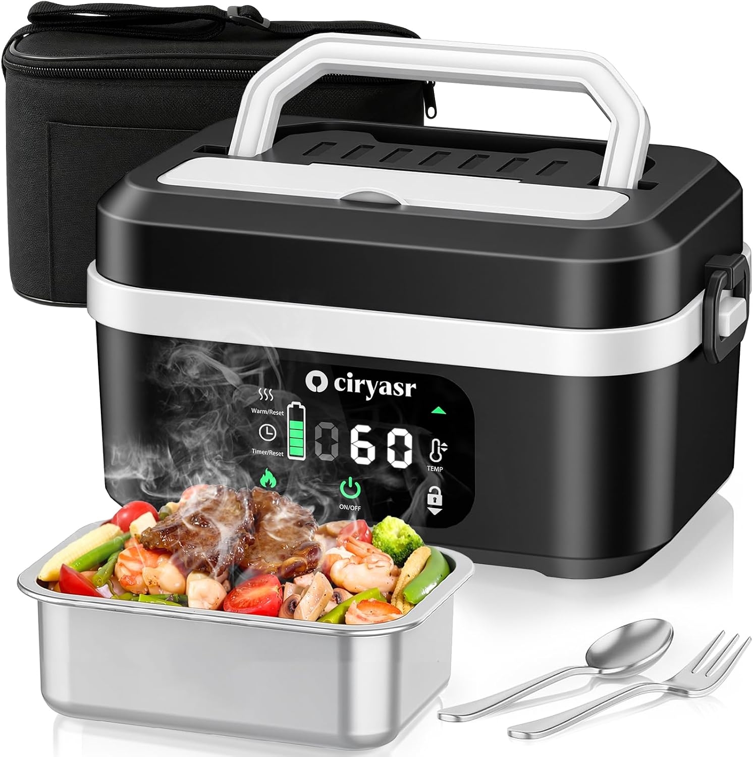 Outdoor Power Box - Powerful Electric Lunch Box, 1.35L 20000mAh