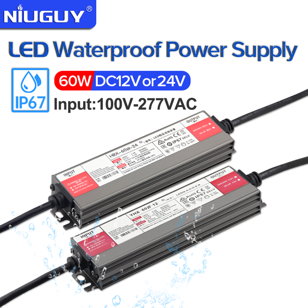 Outdoor Power Supply 12V - IP67 waterproof power supply 60W DC
