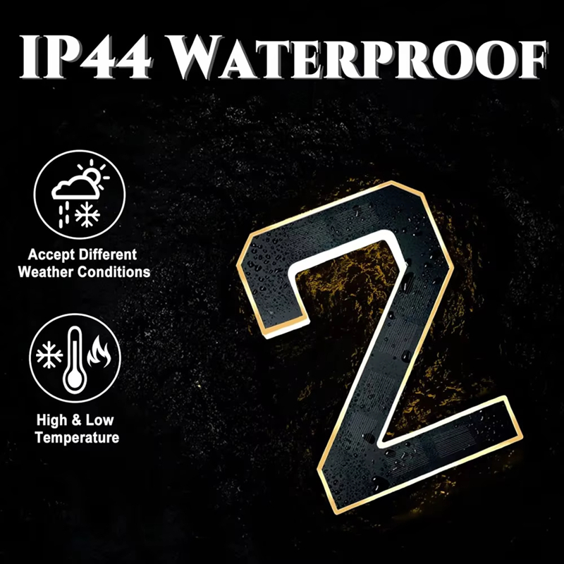 12CM Solar-Powered Outdoor Hou - Outdoor Power Number 评论和价格