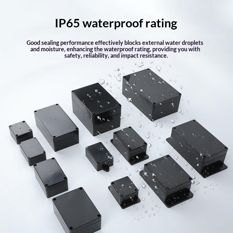 New 1/3Pcs Plastic Electronic  - Outdoor Power Junction Box 评论和价格
