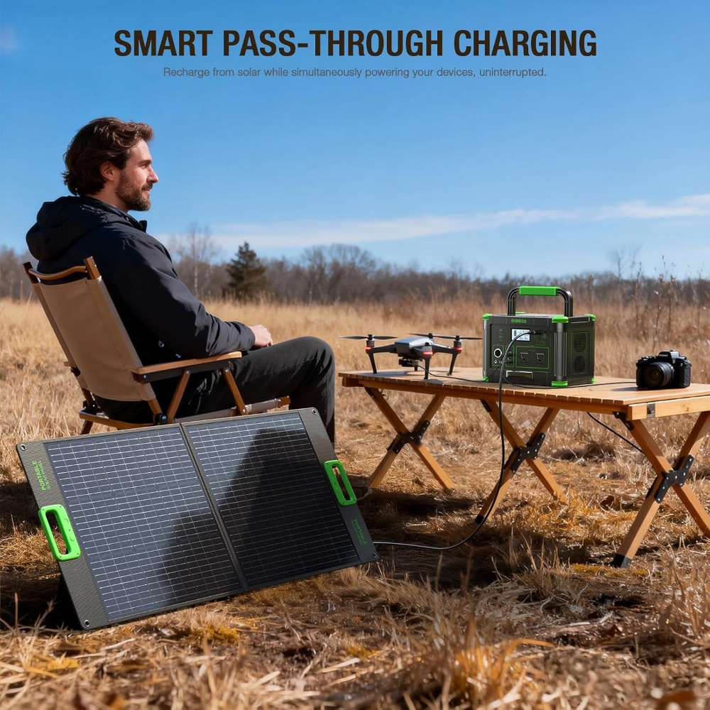 519.48Wh LiFePO4 Portable Powe - Ac Outdoor Power 评论和价格
