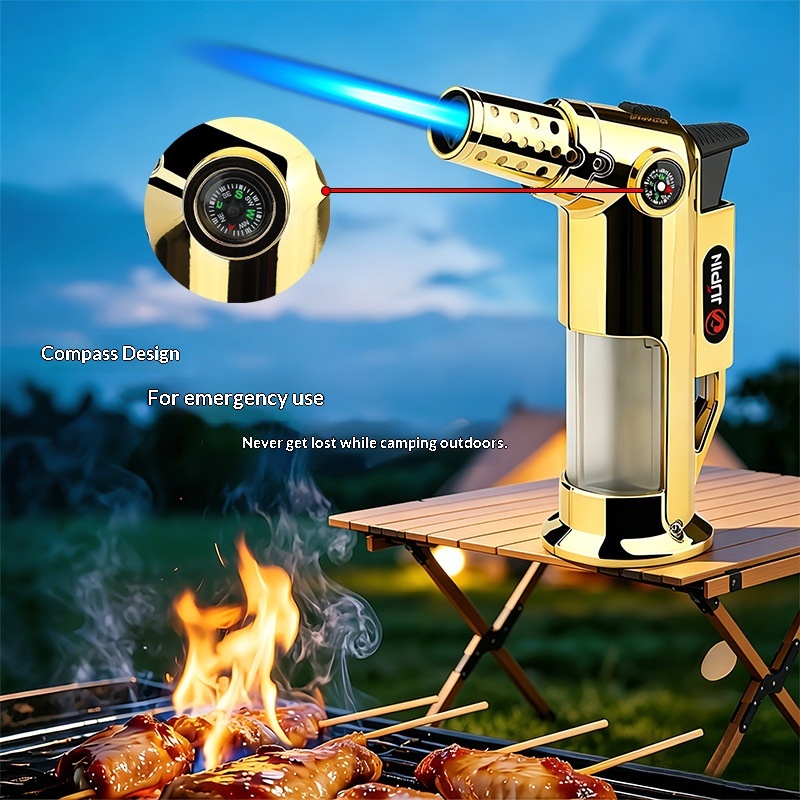 Butane Torch Lighter Windproof - Outdoor Kitchen Power Burner 评论和价格
