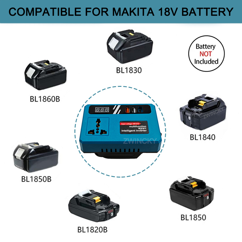 Power Inverter DC 18V To 220V  - Outdoor Power Inverter 评论和价格