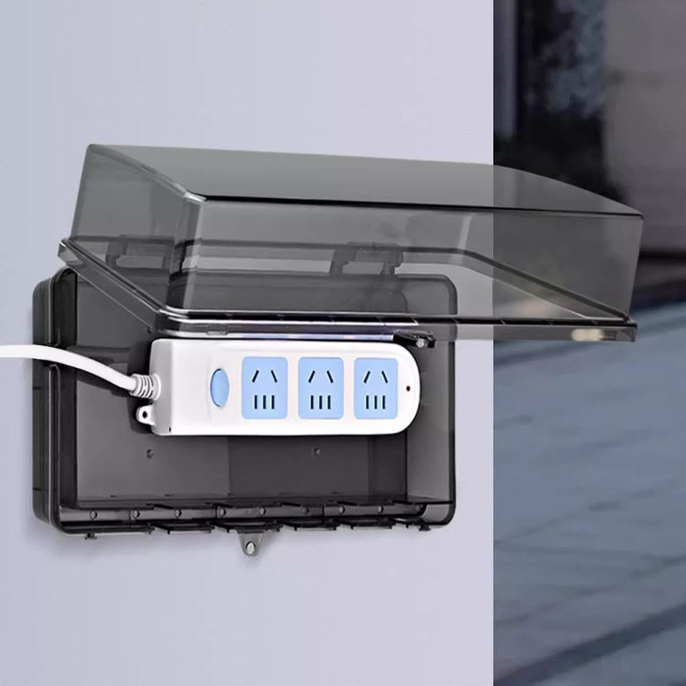 Durable Plastic Plug Box Water - Outdoor Power Strip Weatherproof 评论和价格