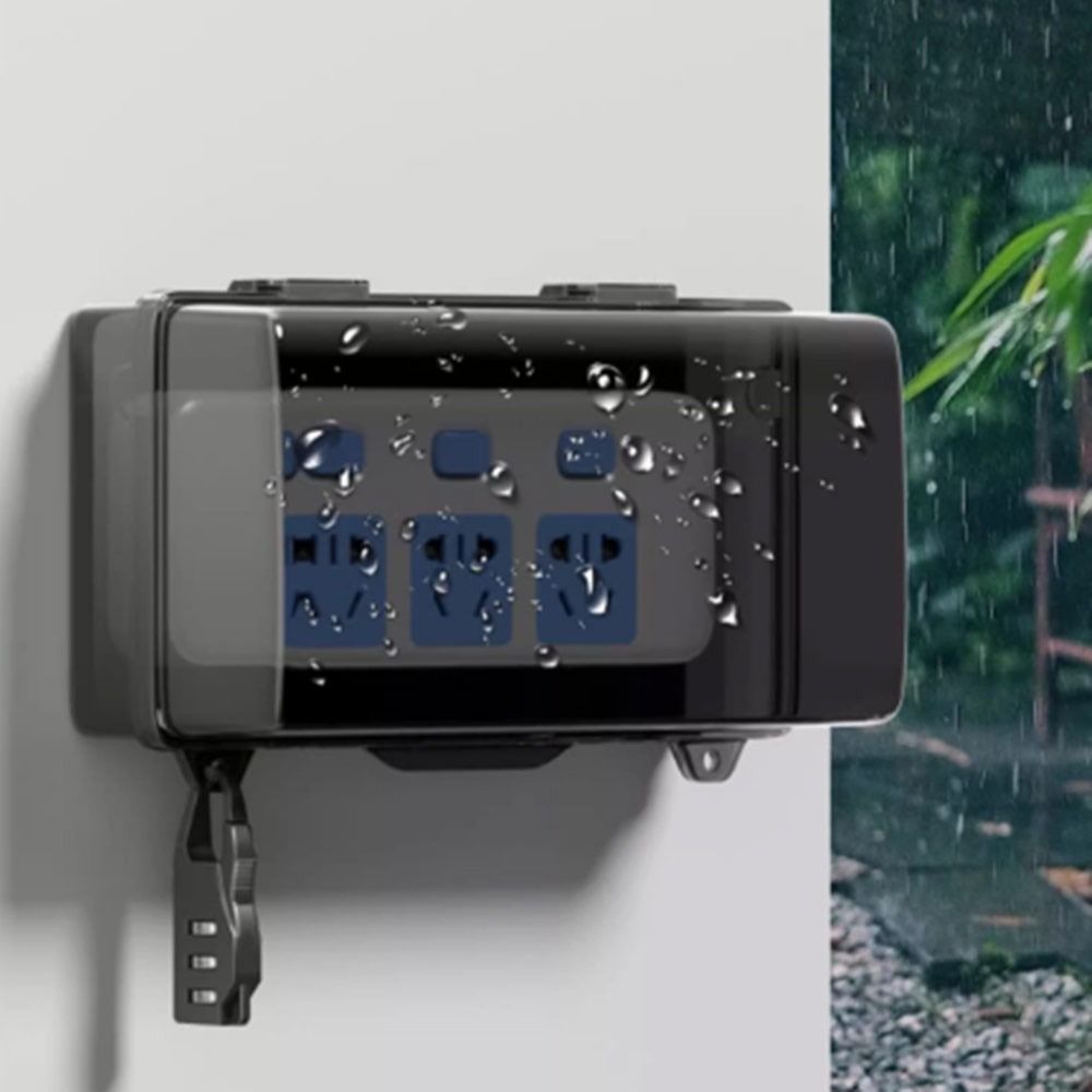 Durable Plastic Plug Box Water - Outdoor Power Strip Weatherproof 评论和价格