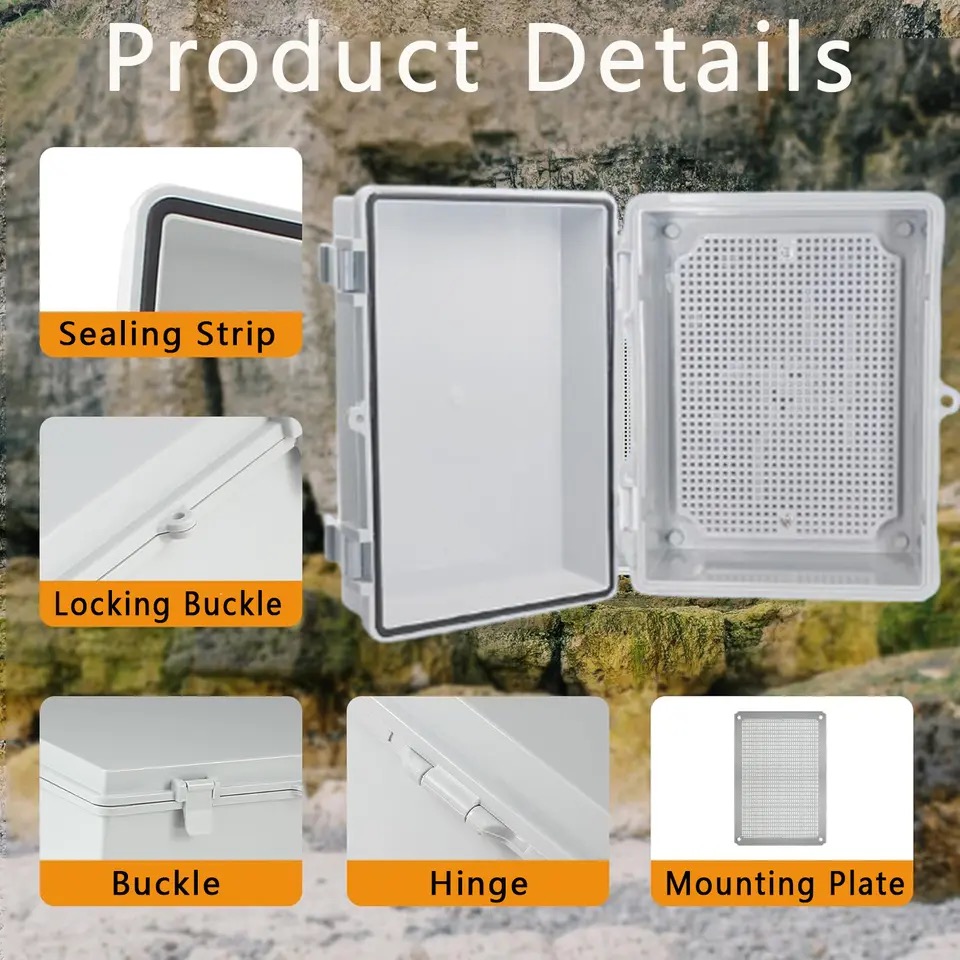 Outdoor IP66 Abs Pc Hinged Pla - Outdoor Power Junction Box 评论和价格