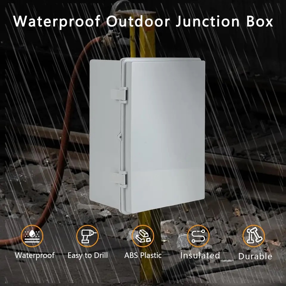 Outdoor IP66 Abs Pc Hinged Pla - Outdoor Power Junction Box 评论和价格