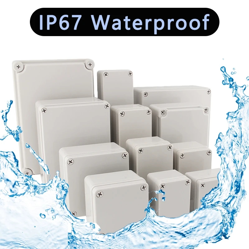 Outdoor IP66 Waterproof ABS Pl - Outdoor Power Junction Box 评论和价格