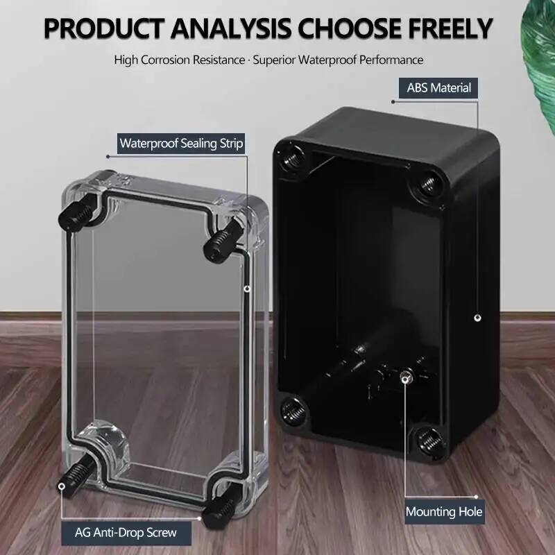 2pcs Transparent Cover Waterpr - Outdoor Power Box 评论和价格