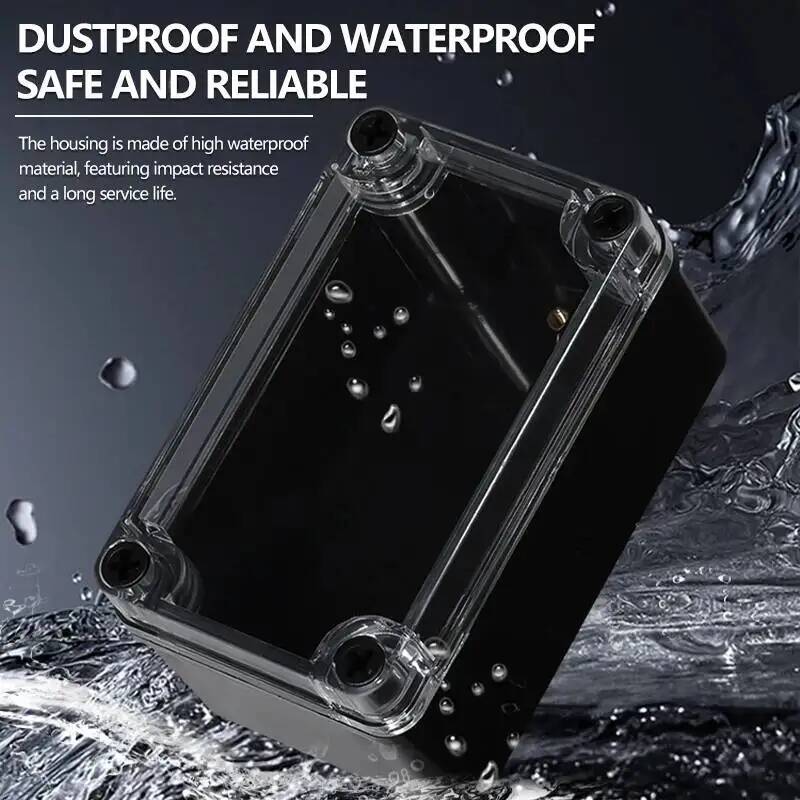 2pcs Transparent Cover Waterpr - Outdoor Power Box 评论和价格