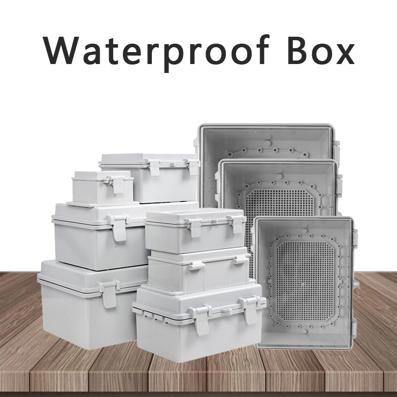 IP66 Waterproof Gray/Transpare - Outdoor Power Junction Box 评论和价格