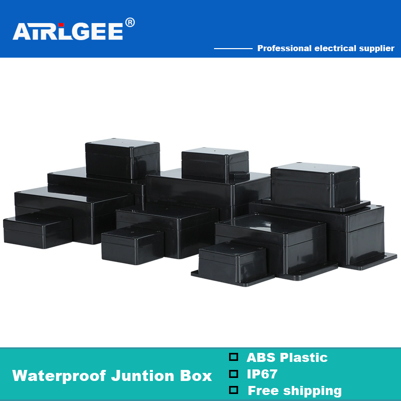 Black Waterproof Junction Box  - Outdoor Power Junction Box 评论和价格