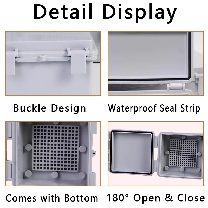IP66 Waterproof Electrical Jun - Outdoor Power Junction Box 评论和价格