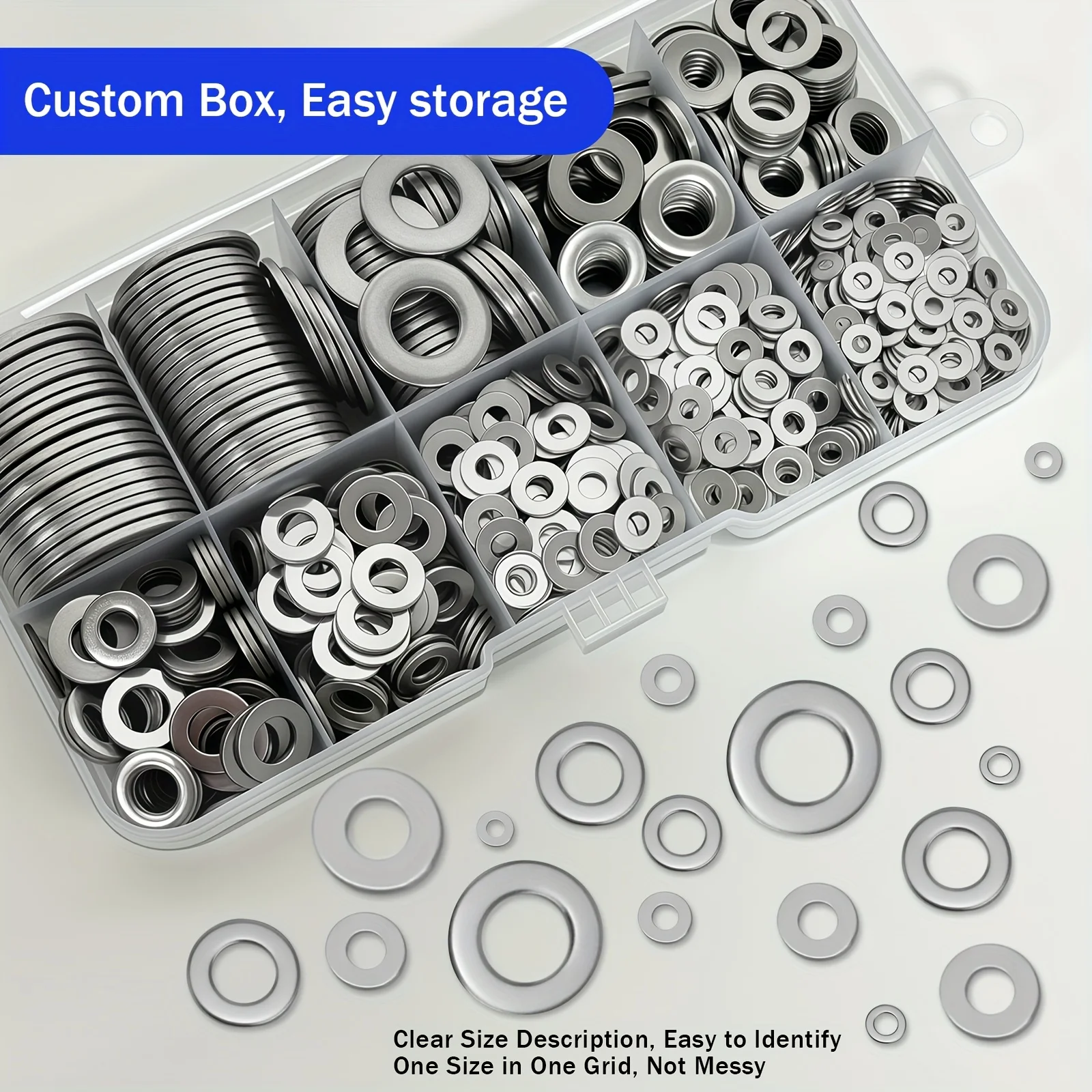 400-Piece Stainless Steel Flat - Outdoor Power Washer 评论和价格