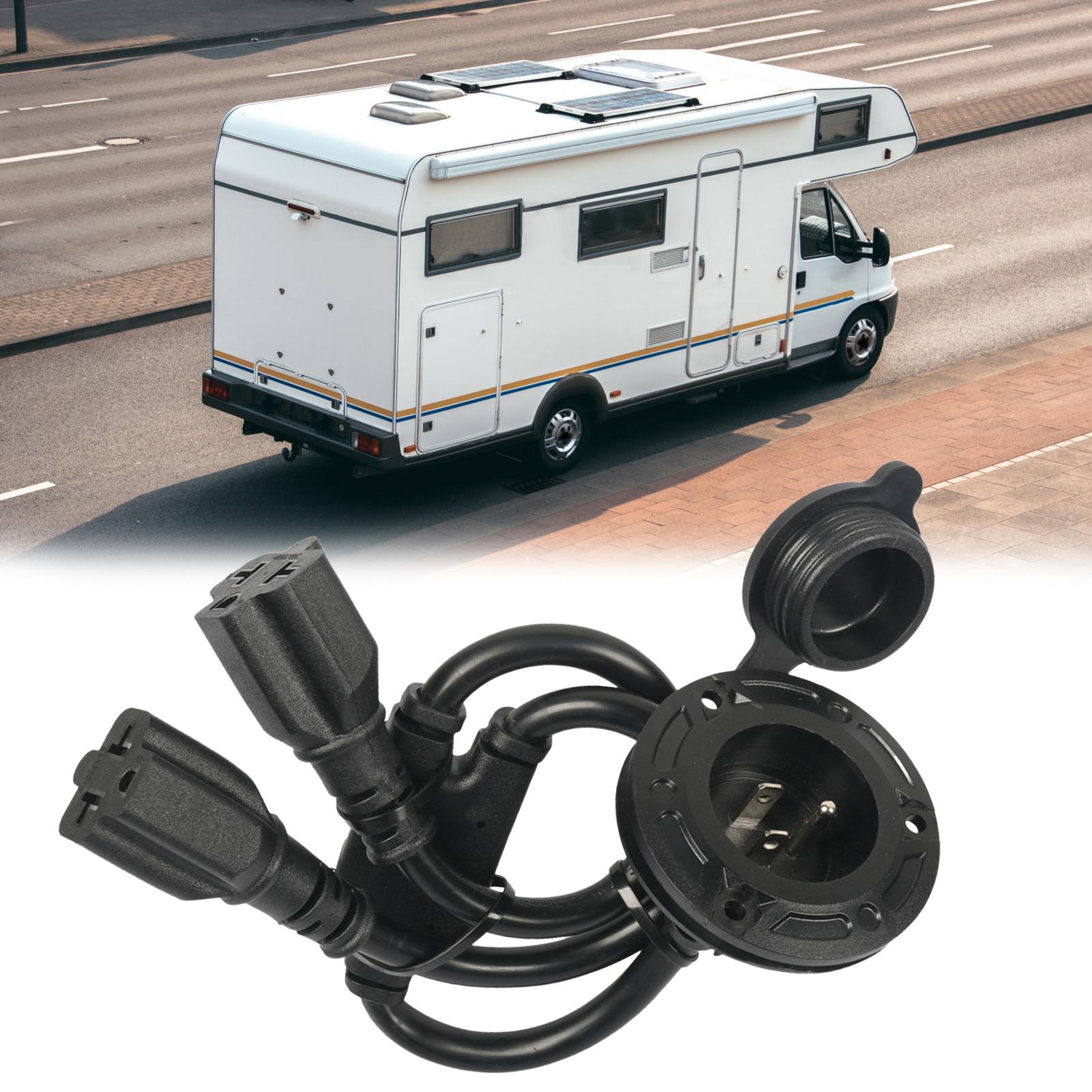 US Standard 125V RV Power Inle - Outdoor Power Outlet Install 评论和价格