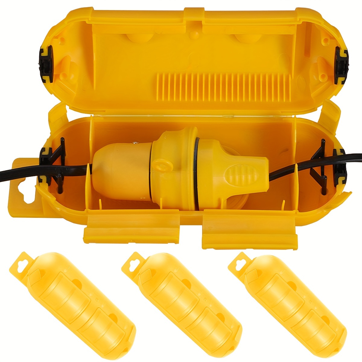 Extension Yellow Cord Safety C - Outdoor Power Outlet Cover 评论和价格