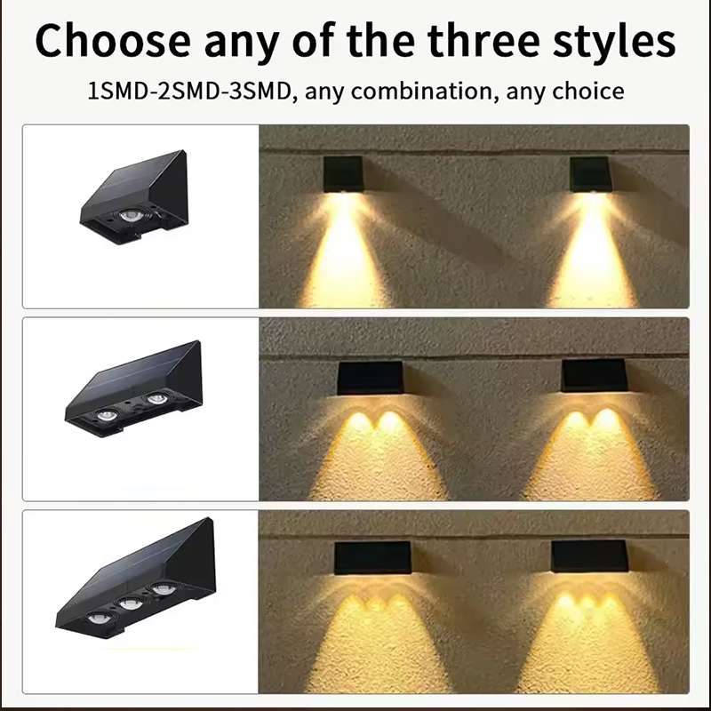 Solar Wall Lamp Outdoor Waterp - Outdoor Power Number 评论和价格