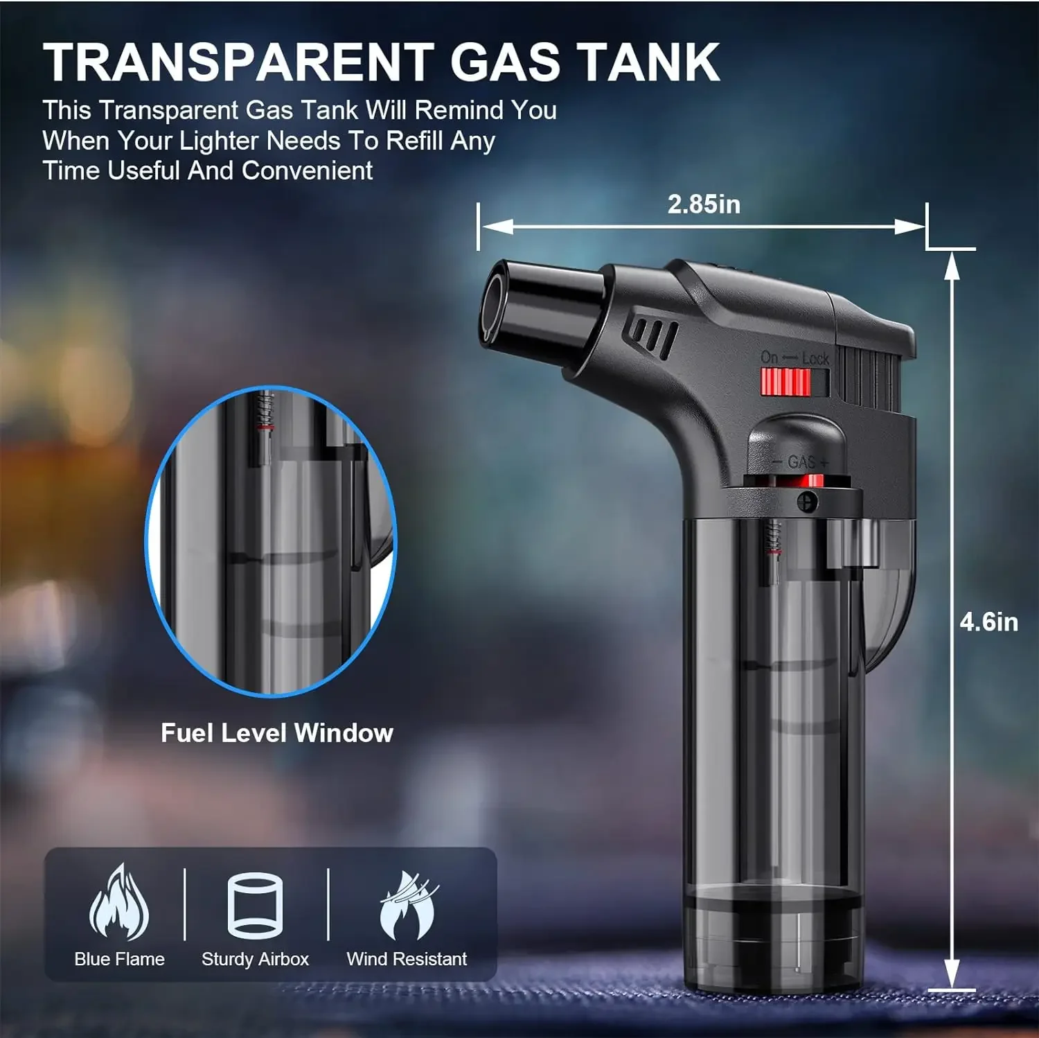 4-pack torch lighters, windpro - Outdoor Kitchen Power Burner 评论和价格