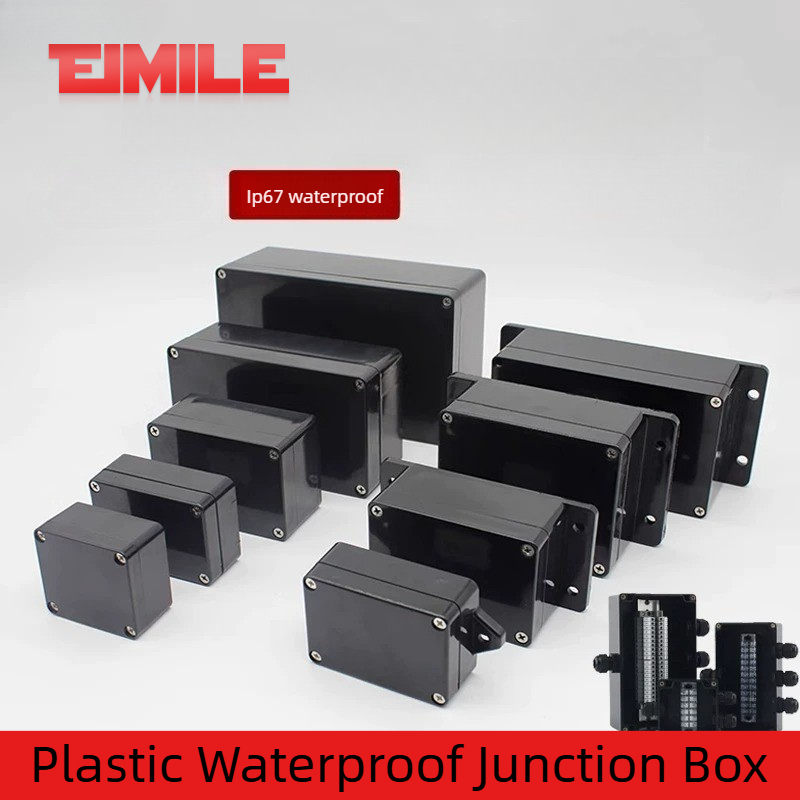 Type F Black Waterproof Juncti - Outdoor Power Junction Box 评论和价格