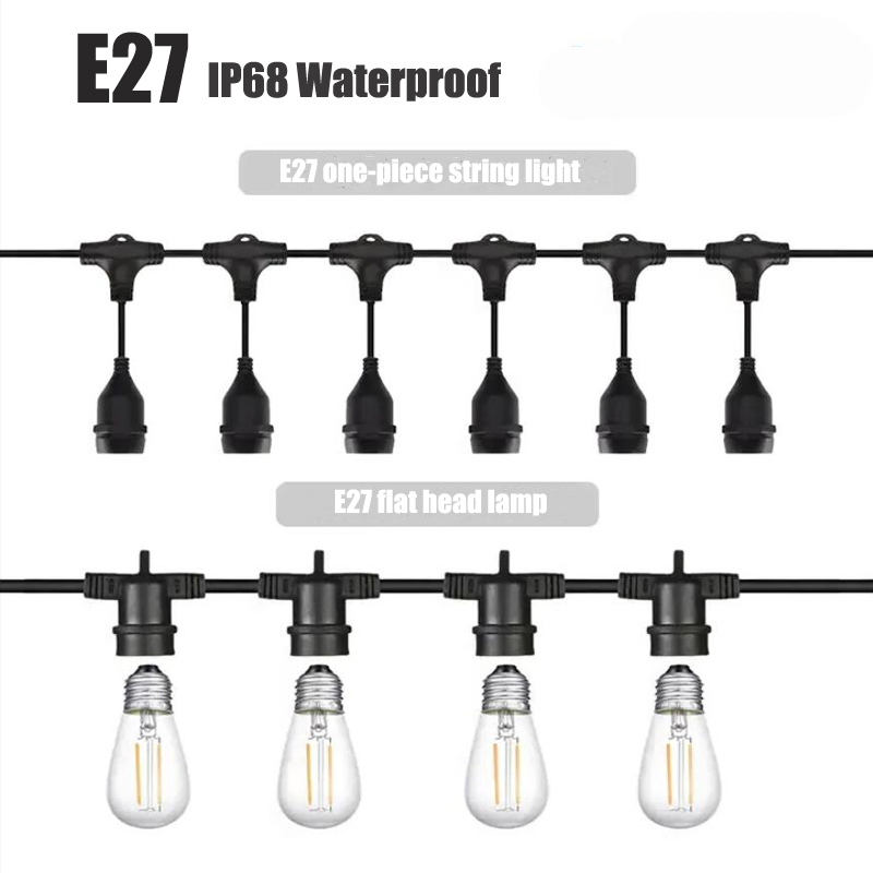 Outdoor E27 Threaded Head Lamp - Outdoor Power Strip Weatherproof 评论和价格