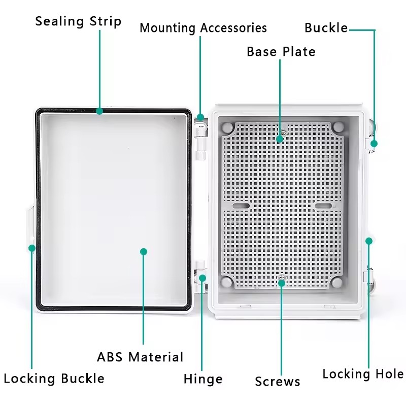 IP66 Electrical Plastic Enclos - Outdoor Power Junction Box 评论和价格