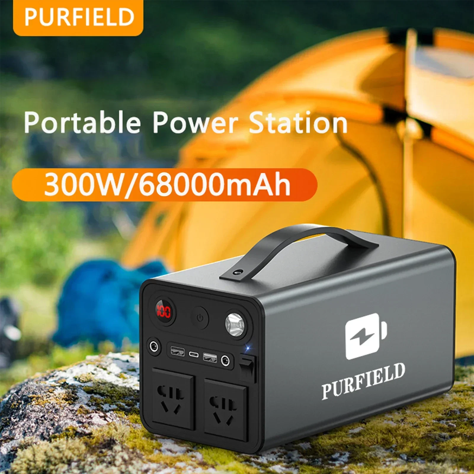 PURFIELD Portable Power 68000m - Ac Outdoor Power 评论和价格