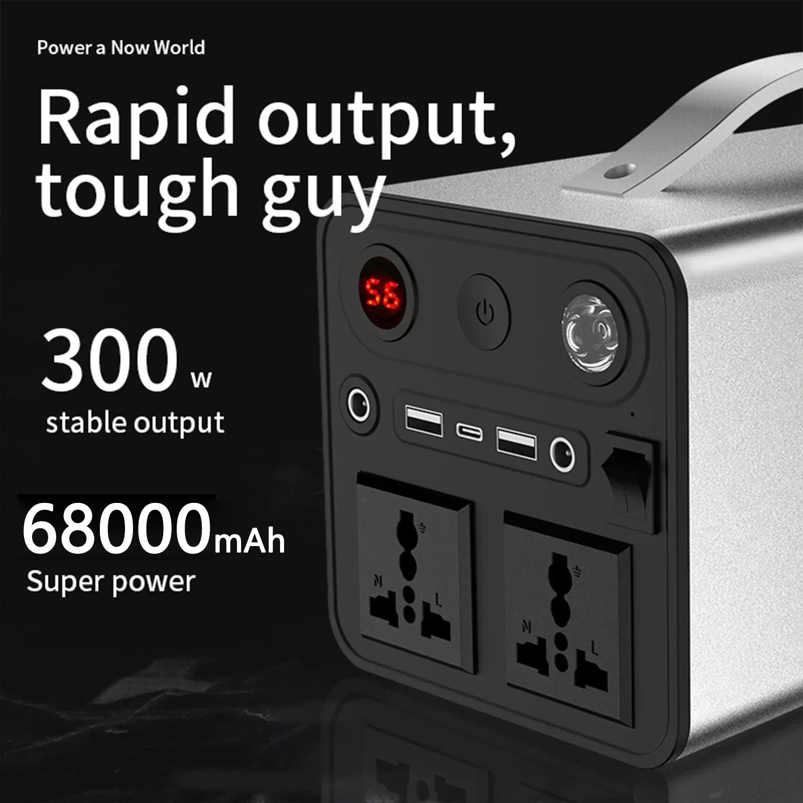 PURFIELD Portable Power 68000m - Ac Outdoor Power 评论和价格