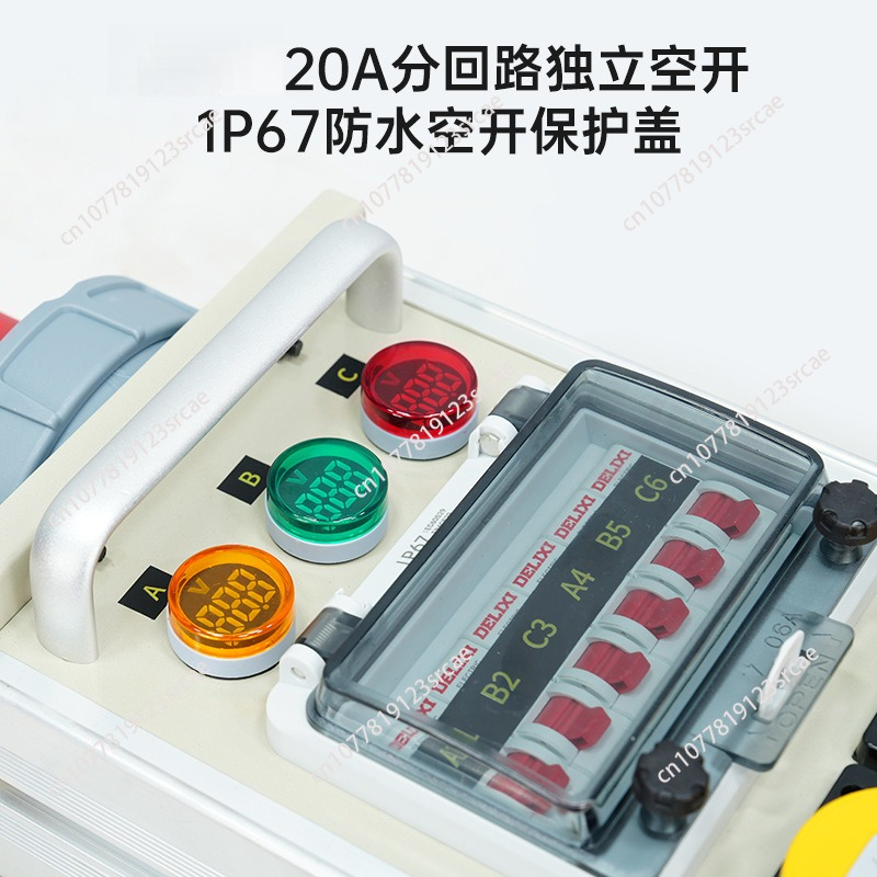 6‑Way Small Electrical Box 16A - Outdoor Power Box 评论和价格