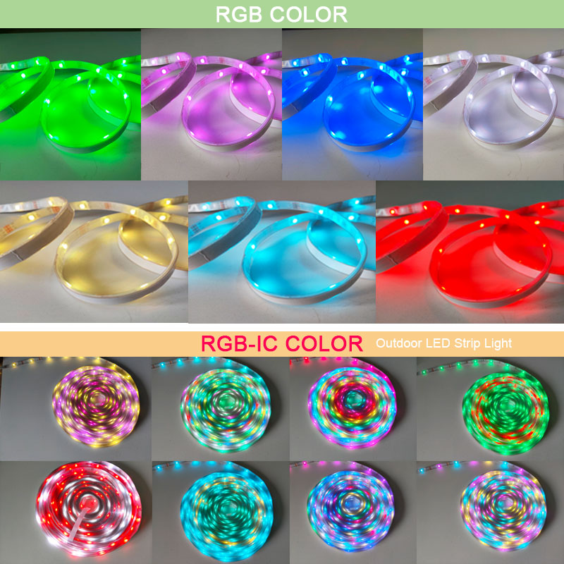 Waterproof Colorful Light Stri - Outdoor Power Strip Weatherproof 评论和价格