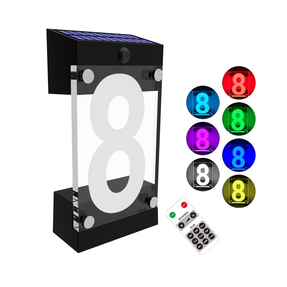 IP55 Waterproof Solar Powered  - Outdoor Power Number 评论和价格