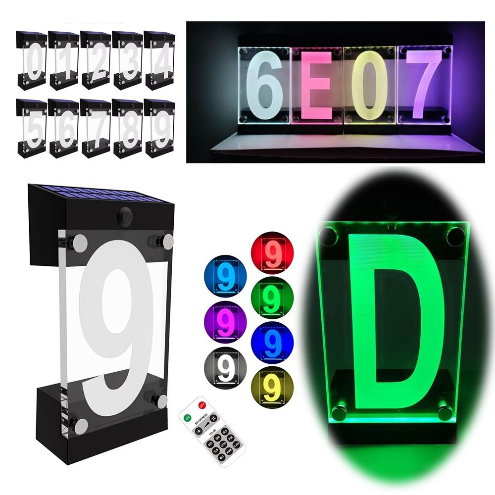 IP55 Waterproof Solar Powered  - Outdoor Power Number 评论和价格