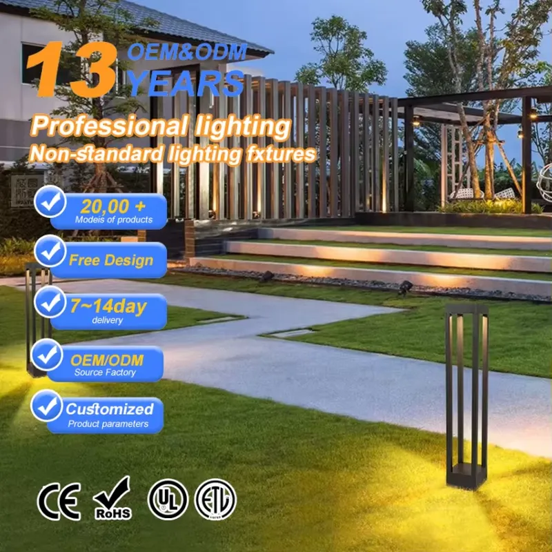 COB Chip LED Bollard Light IP6 - Ac Outdoor Power 评论和价格