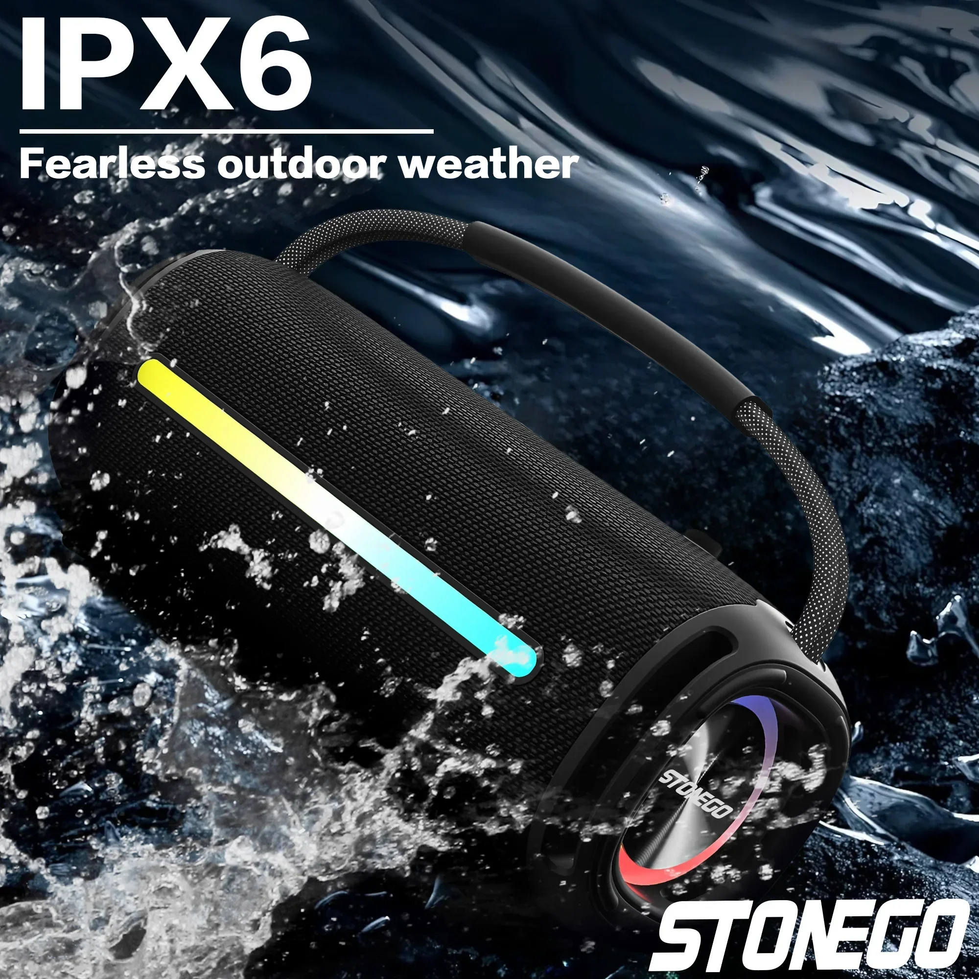 Portable Bluetooth 5.3 Wireles - Quality Outdoor Power 评论和价格