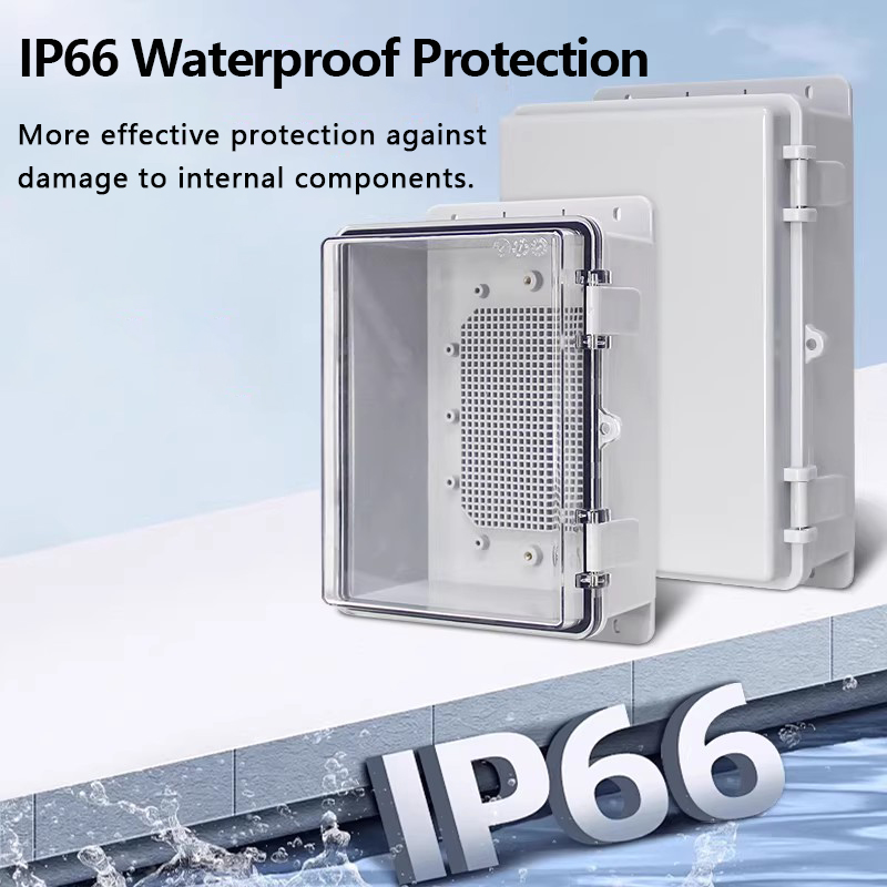 IP66 Waterproof Grey/Transpare - Outdoor Power Junction Box 评论和价格