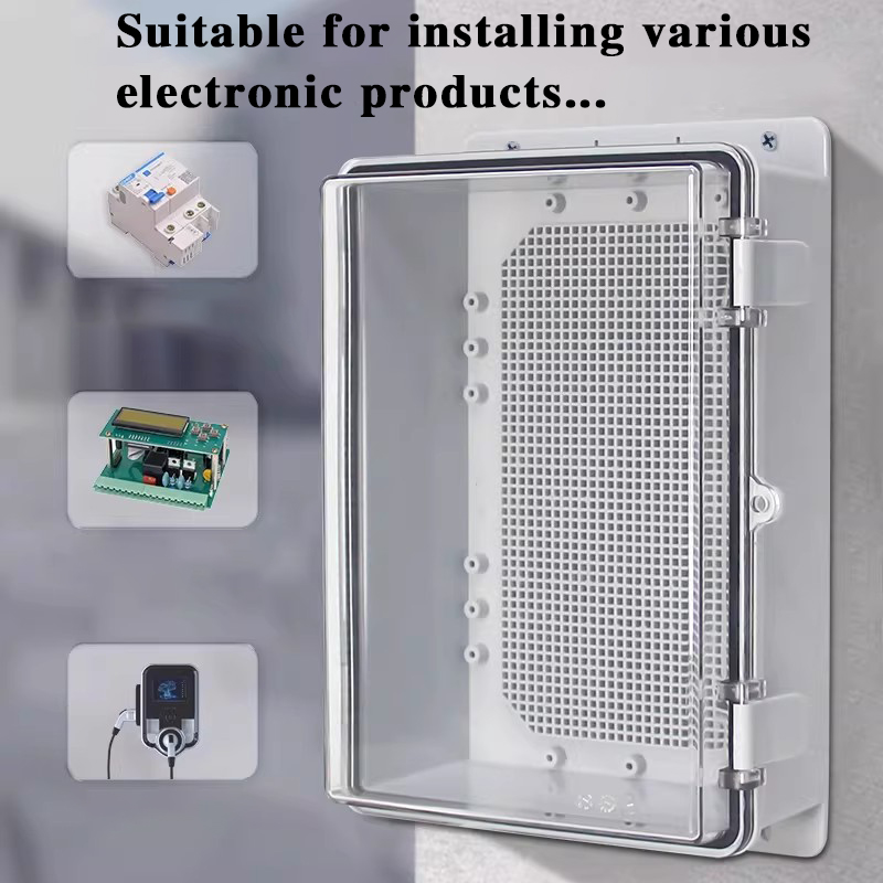 IP66 Waterproof Grey/Transpare - Outdoor Power Junction Box 评论和价格