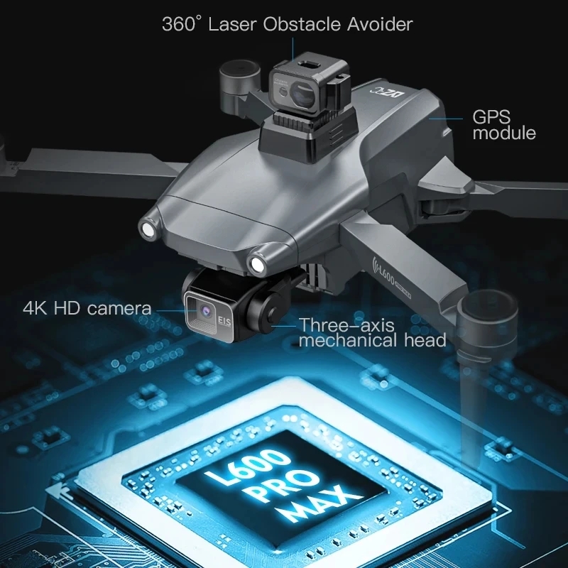 L600 PRO MAX GPS Drone Profess - Outdoor Power Box 评论和价格