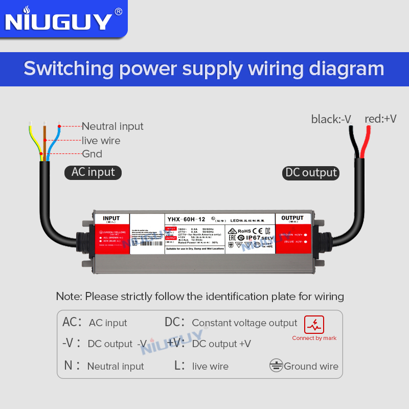 IP67 waterproof power supply 6 - Outdoor Power Supply 12V 评论和价格