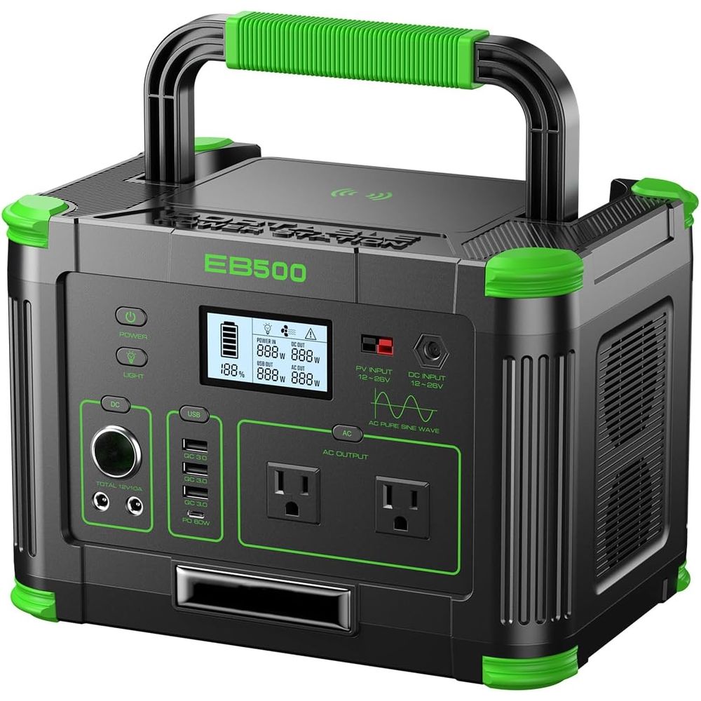 500W Portable Power Station 51 - Ac Outdoor Power 评论和价格