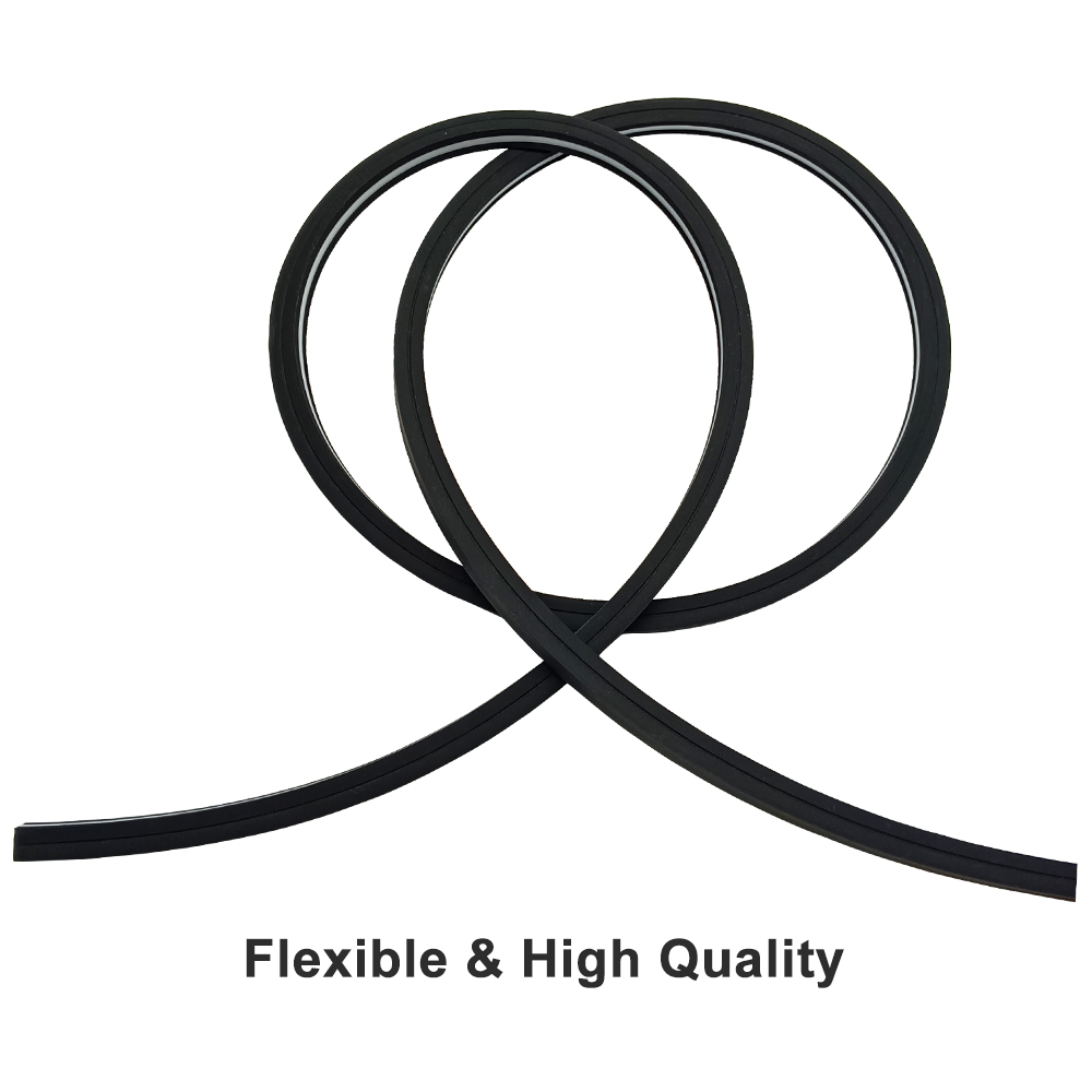 Black Silicone Tube LED Neon L - Outdoor Power Strip Weatherproof 评论和价格