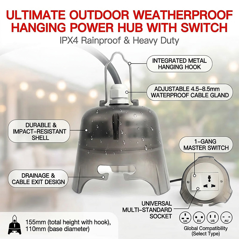 Outdoor Waterproof Electrical  - Outdoor Power Outlet Install 评论和价格