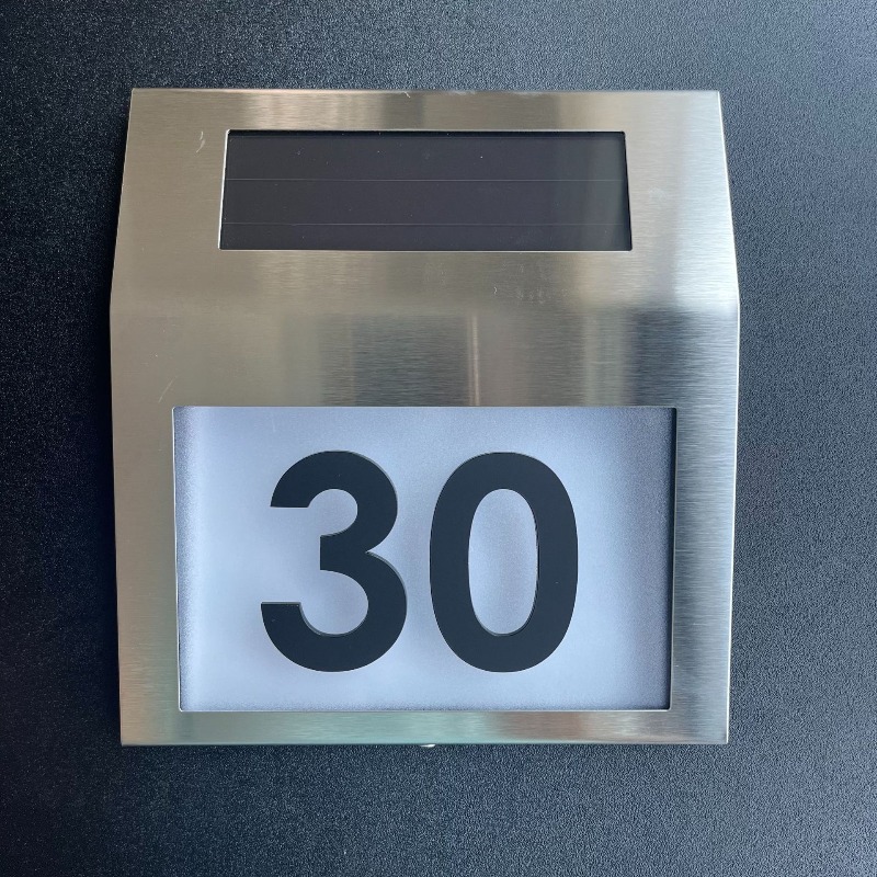 Custom Stainless Steel Light G - Outdoor Power Number 评论和价格