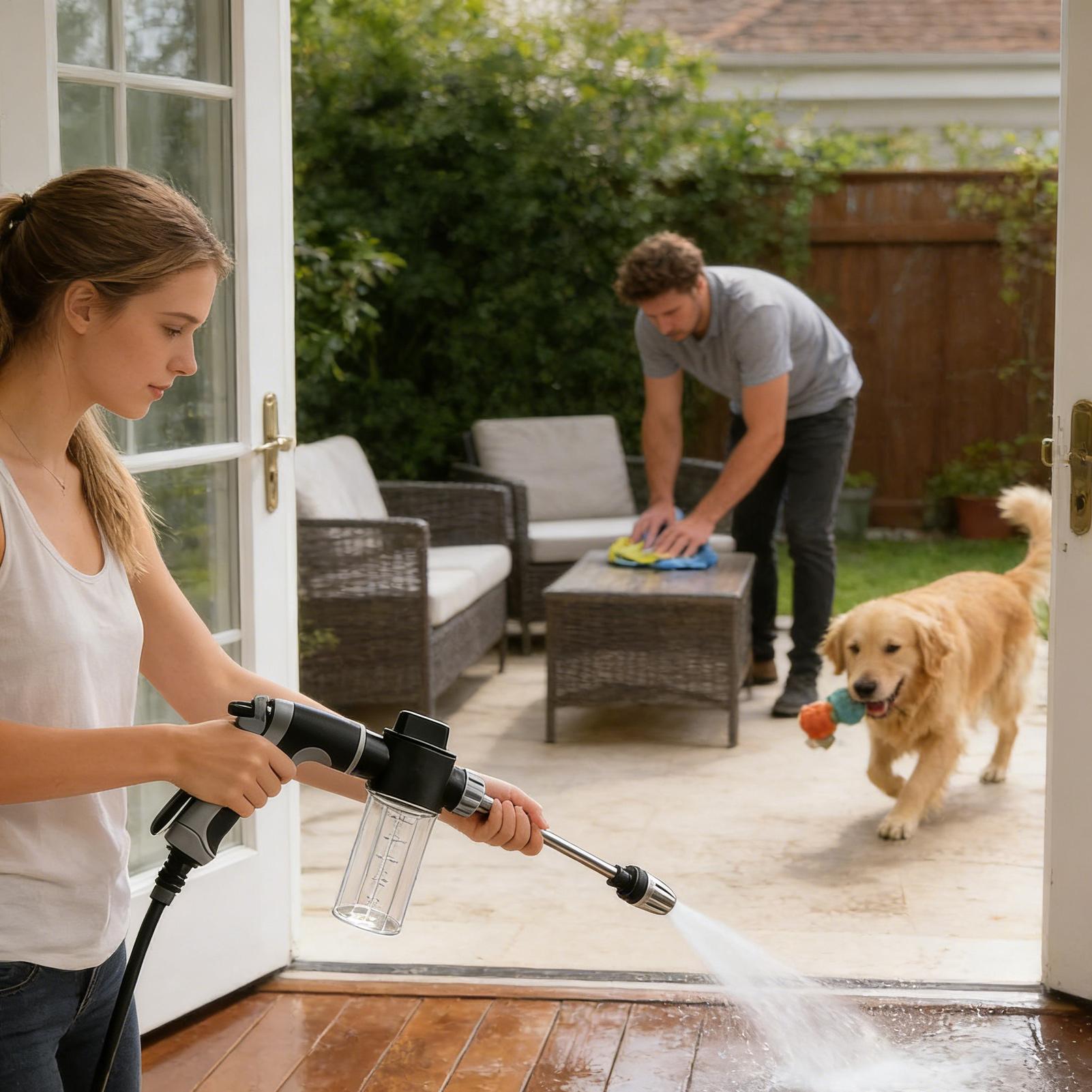 Professional Garden Water Spra - Outdoor Power Washer 评论和价格