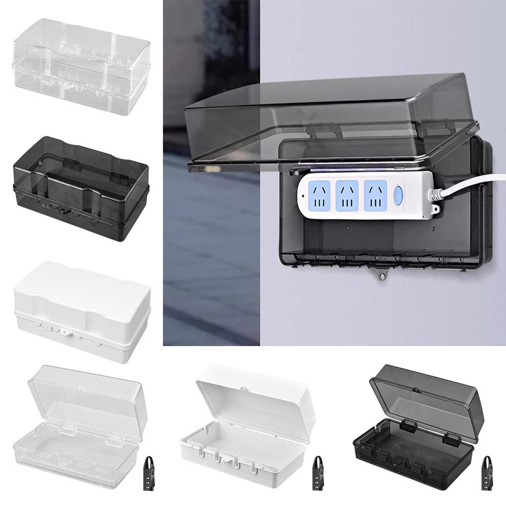 Portable Plastic Plug Box Anti - Outdoor Power Strip Weatherproof 评论和价格