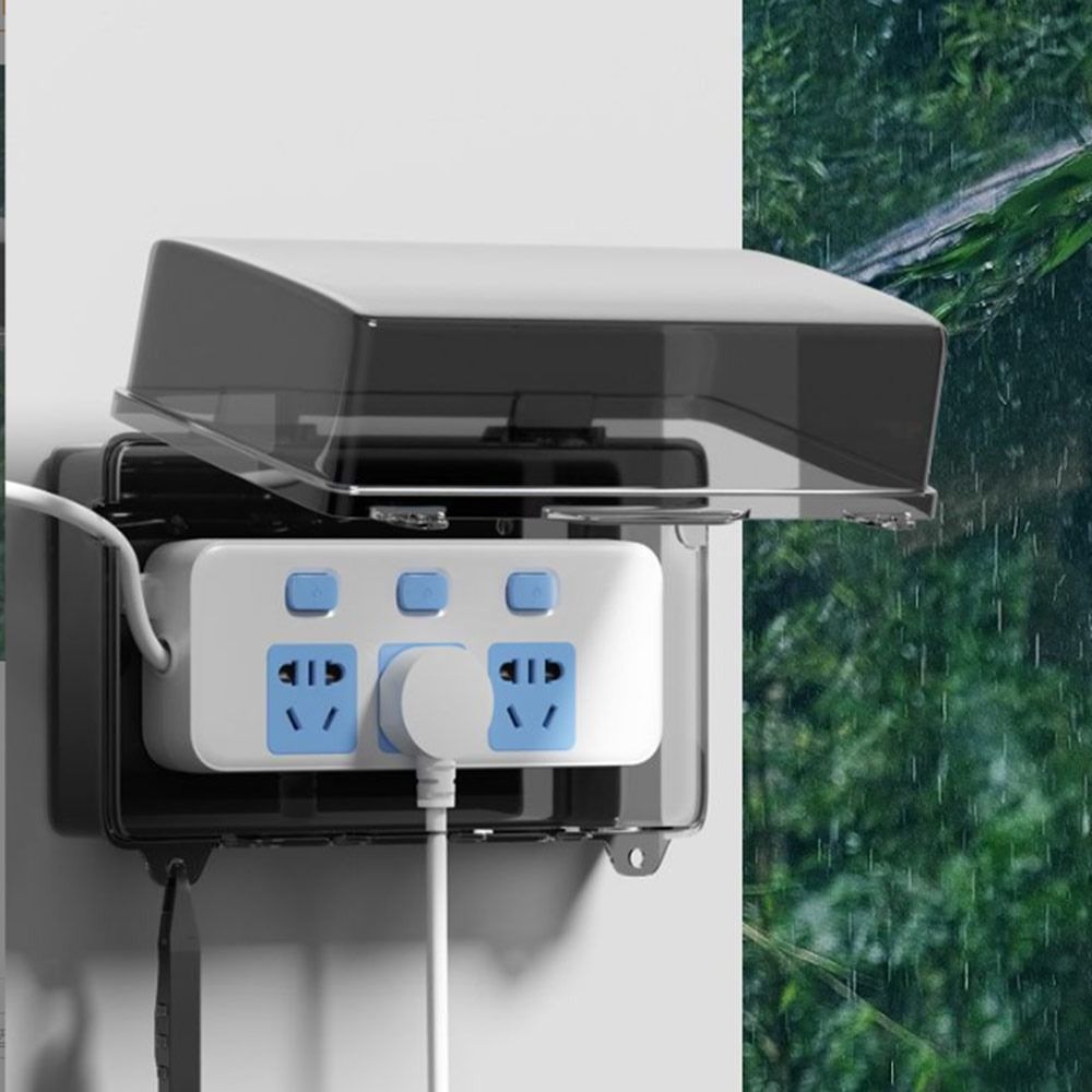 Portable Plastic Plug Box Anti - Outdoor Power Strip Weatherproof 评论和价格