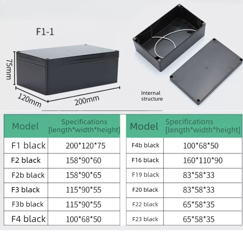 Triple Waterproof Junction Box - Outdoor Power Junction Box 评论和价格