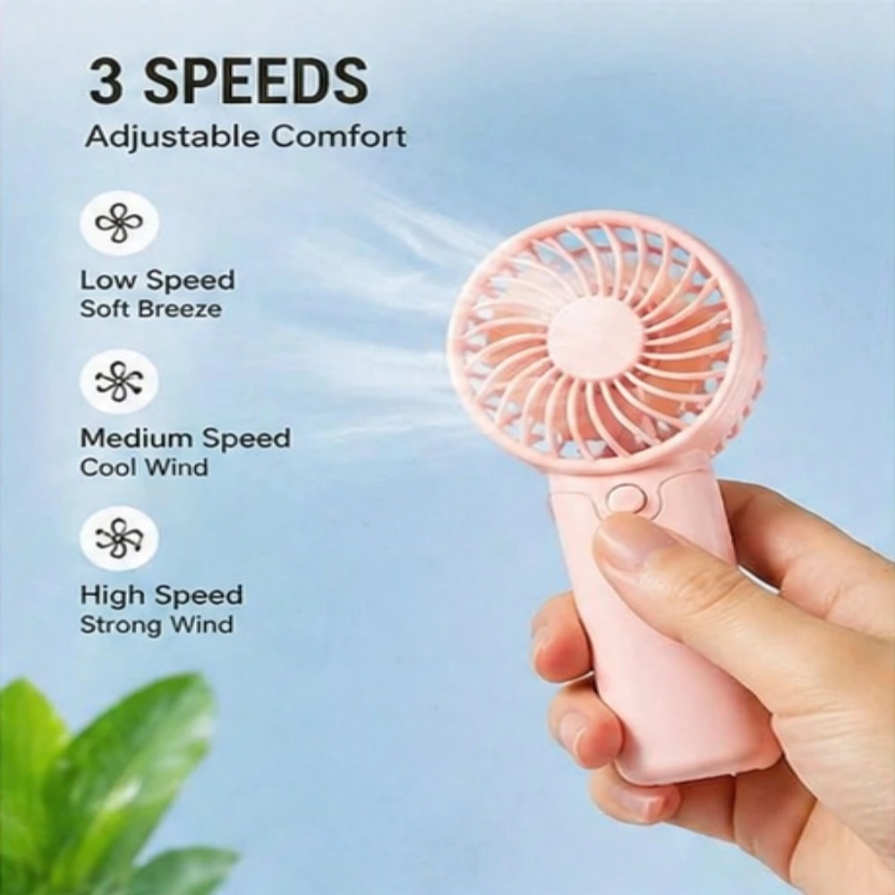 Handheld Mini Air Cooler Porta - Outdoor Power Fan 评论和价格
